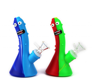 Бонг Silicone Pickle Rick - Бонги - Производители и бренды - Rick & Morty - Магазин ТОПовых приборов и аксессуаров для  курения  bongstore.ru